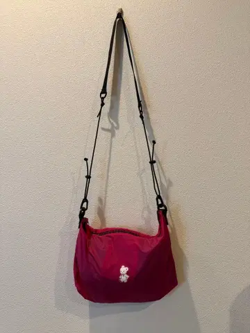 familiar*TO&FRO 경량 곰돌이 나일론 숄더백