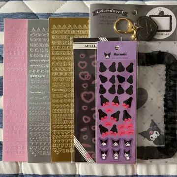 산리오 엔조이 아이돌 시리즈 사진 홀더 쿠로미 새상품