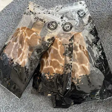 HANSA 기린 패턴 골프헤드커버 DR FW UT 3개 세트