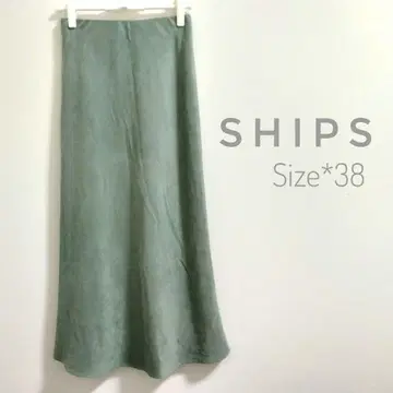 즉시 구매 대환영 컬러 페이크 스웨이드 스커트 손세탁 가능 세미 머메이드