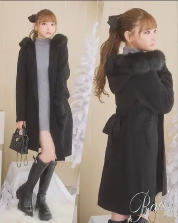 Rady 미사용 새상품 퍼 니트 코트