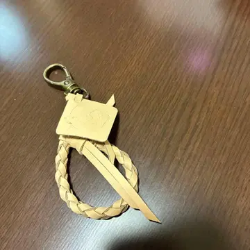 아메스피 가죽 뜨개질 키링