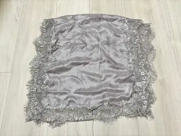 PLST 레이스 스톨 그레이