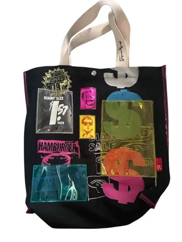 컬러풀 토트백 유니크 디자인