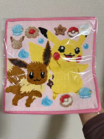 FEILER 포켓몬 피카츄 이브이 타월 미사용 새상품