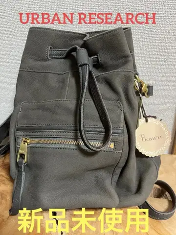 URBAN RESEARCH 천연 가죽 2WAY 숄더 백팩 가죽