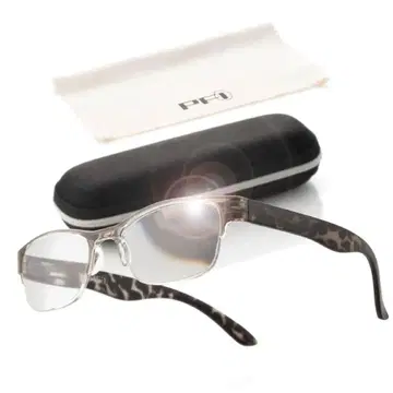 [ 새상품 익명 배송 ] 닥터 루페 그레이 데미 안경형 돋보기