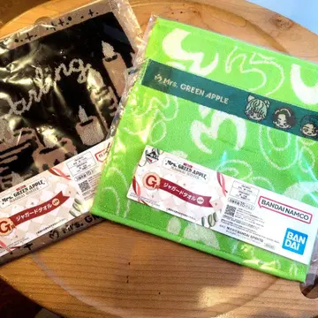 미세스 그린애플 제일복권 자카드 타월 2장 세트