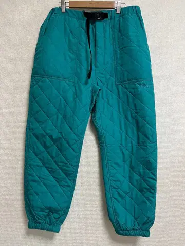 Xlarge 퀼팅 팬츠 터콰이즈