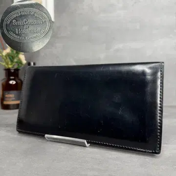 GANZO 간조 쉘 코도반 2 호윈사 장지갑 동전 지갑 포함 블랙