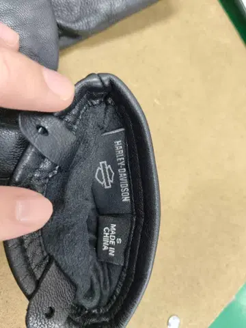 HARLEY-DAVIDSON 가죽 장갑 S 사이즈