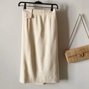 띠어리 럭스*고밀도 스무스 울 롱 타이트 스커트