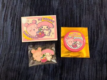 [ 치이카와 x 산리오 ] 헌책방 x 마이멜로디 3종 세트