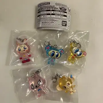 나루미야 캐릭터즈 메지루시 액세서리 가챠 5개 세트 베리에짱