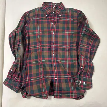 SCYE BASICS 체크 무늬 셔츠 사이즈 36