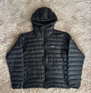 11년산 파타고니아 다운 스웨터 후디 블랙 patagonia