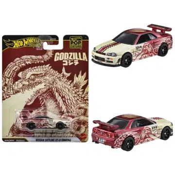 핫휠 팝 컬처 고질라 닛산 스카이라인 GT-R BNR34
