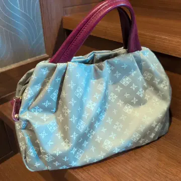 새상품급 토트백 2way 그레이와 퍼플의 콤비네이션