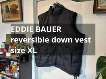 EDDIE BAUER 에디 바우어 리버서블 다운 베스트 XL