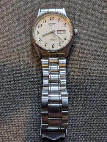 오리엔트 스이마 남성용 손목시계 10기압 방수 (배터리 새상품)