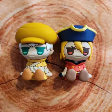 Dr.STONE 쵸코라바 러버 피규어 니시조노지 우쿄 류스이 2점