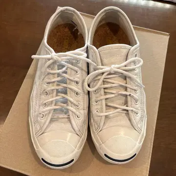 화이트 가죽 jack purcell