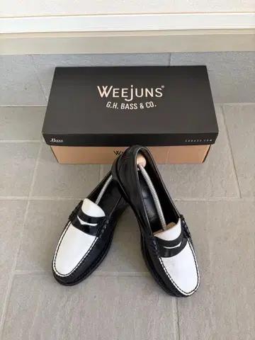 정가 4만엔 G.H. Bass 11510 바이컬러 로퍼 US7