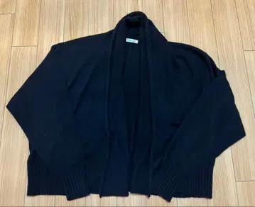 FACTORY 숏 로브 가디건 블랙