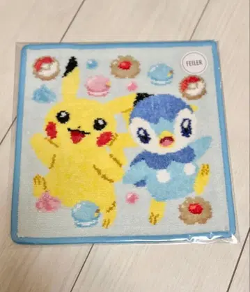 새상품 페이러 포켓몬 해피 스위츠 피카츄&팽도리 손수건