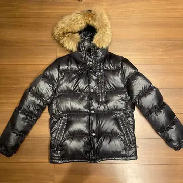 camp7 다운 자켓 광택 Black M