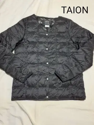 TAION 이너 다운 V넥 L