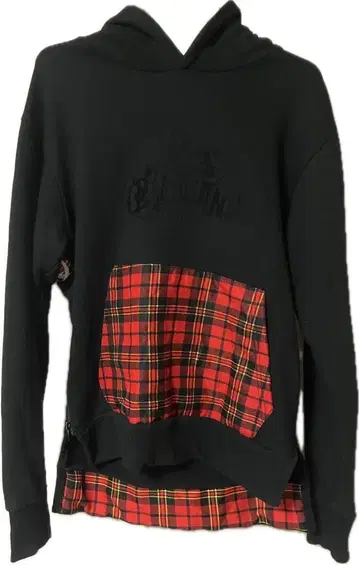 BIGBANG 체크 무늬 후드티