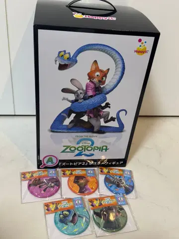 6개 세트 all 미개봉 새상품! [주토피아 2] 해피 복권