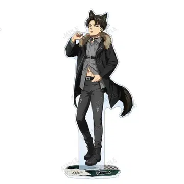 진격의 거인 마루이 특대형 아크릴 스탠드 리바이 늑대인간ver.