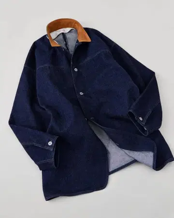 NICENESS I.VEDDER 14OZ 데님 초어 코트