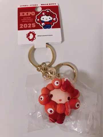 간사이 만박 최애 컬러 입체 키링 변신 미야쿠미야쿠 키티