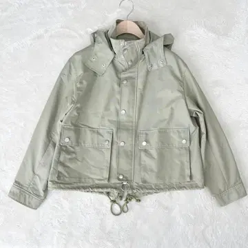 [새상품급] DRESSTERIOR 밀리터리 블루종 후드 부착 마운틴 파카