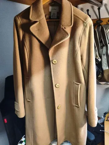 L.L.Bean 베란디 원단 울 코트