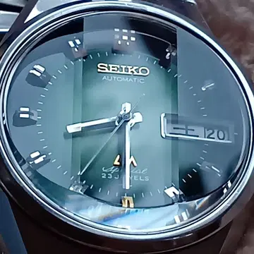 올드 세이코 자동 와인딩 23석 새상품급 작동 중!