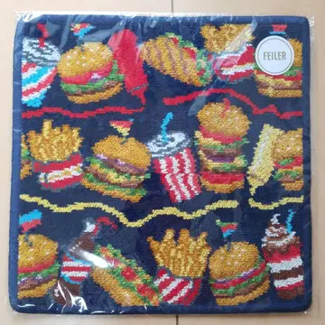 러브러리 바이 페이러 버거샵 손수건 미사용 새상품 완판템