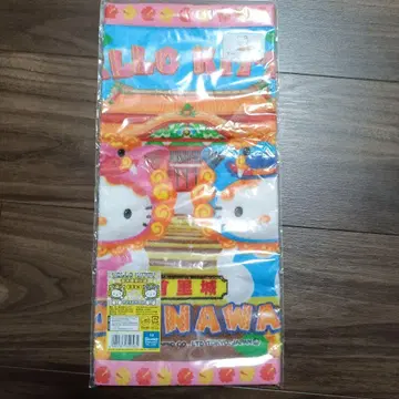 [레어템] 헬로키티 고토치키티 오키나와 한정판 슈리성 레어 핸드 타월