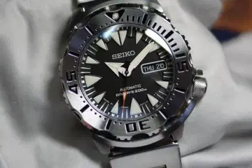 SEIKO 블랙 몬스터 자동 와인딩 다이버즈 200m 컨디션 최상