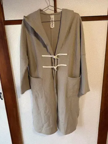 COOMB 더플 롱 코트