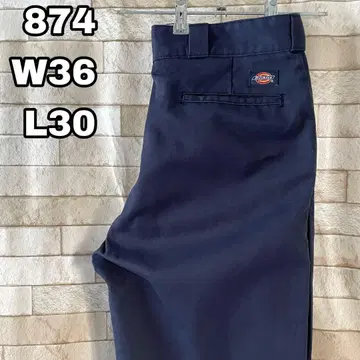 디키즈 워크 팬츠 874 자수 네이비 36 x 30