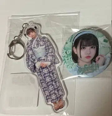 iLiFE! 의자 아크릴 키링 캔뱃지 묶음 판매 아이라이프 유카타 무도관