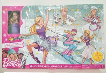 [ 미개봉 새상품 ] Barbie 어드벤트 캘린더 2018 크리스마스