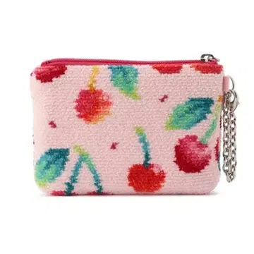 정가 이하! 러브리 바이 페이러 체리 도트 키&카드 파우치 WEB 한정판