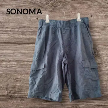 1점 한정 SONOMA 카고 팬츠 [ L ] 블루 하의 하프 팬츠
