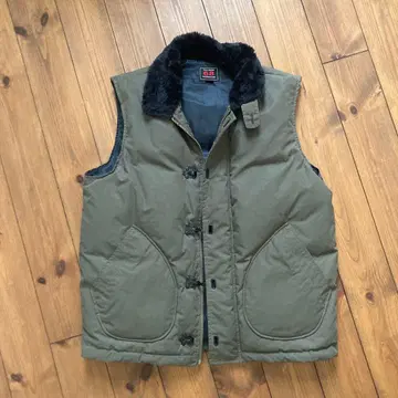 68&Brothers 올리브 그린 다운 베스트