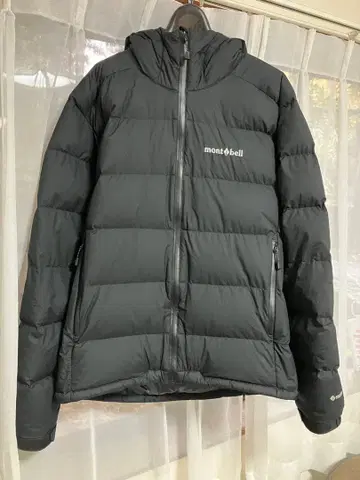 [ 새상품급 ] 몽벨 파마프로스트 라이트 다운 파카 블랙 M 사이즈